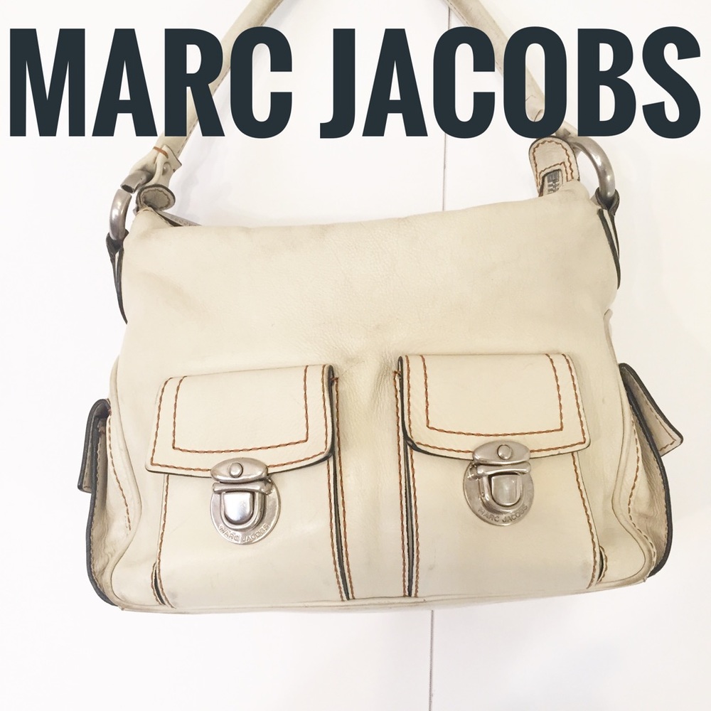 Marc Jacobs | Vintage Blake Hobo Bag Leather cream